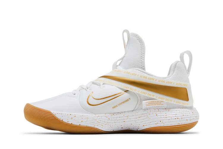 Nike React Hyperset SE 'White Metallic Gold'