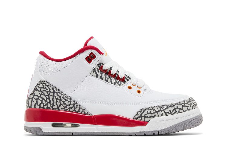 Air Jordan 3 Retro GS 'Cardinal Red'