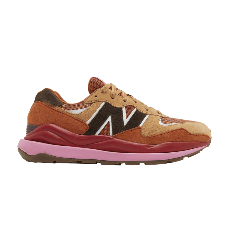 New Balance 57/40 'Brown Pink Red' — Brown/Pink/Red