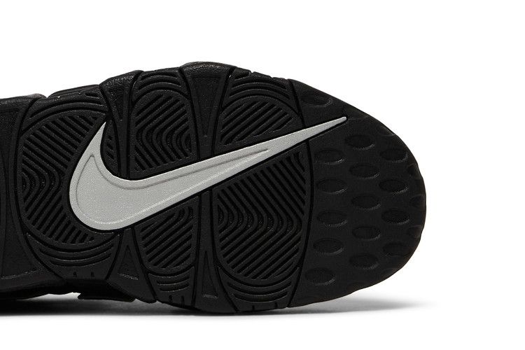 Nike Wmns Air More Uptempo 'Black Metallic Silver' — Black/Metallic Silver
