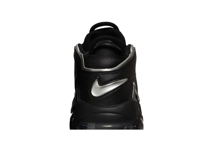 Nike Wmns Air More Uptempo 'Black Metallic Silver' — Black/Metallic Silver