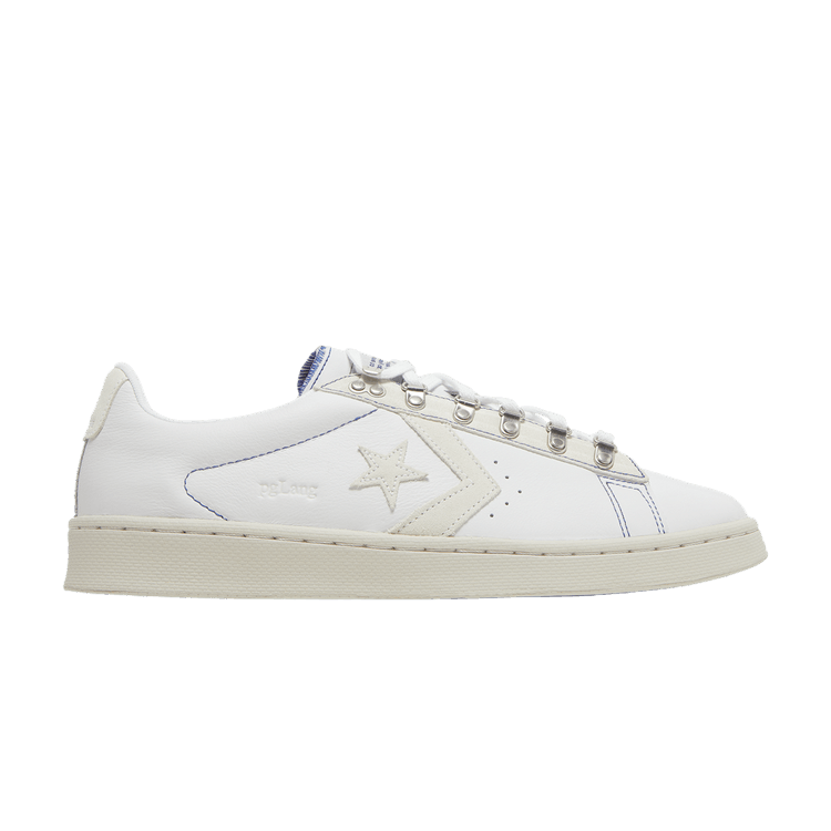 pgLang x Converse Pro Leather Low 'programleather' — White/Vaporous Gray