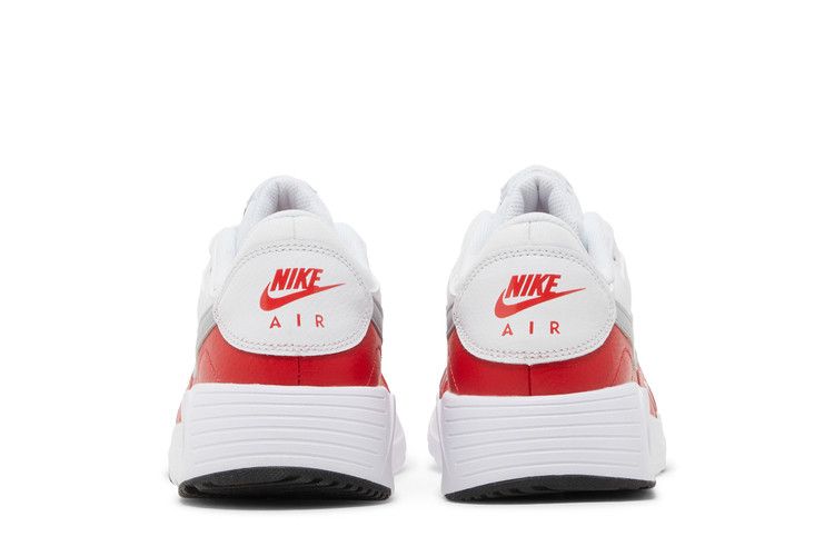 Nike Air Max SC 'White University Red' — White/Wolf Grey/University Red