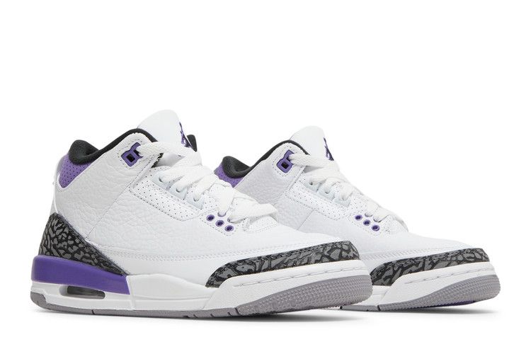 Air Jordan 3 Retro GS 'Dark Iris'