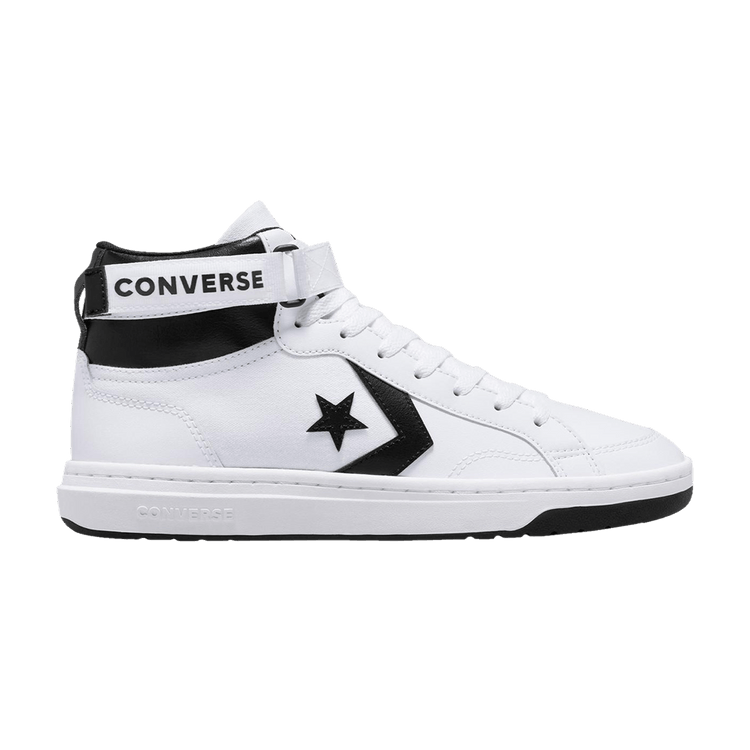 Converse Pro Blaze V2 Mid 'White Black' — White/Black/White