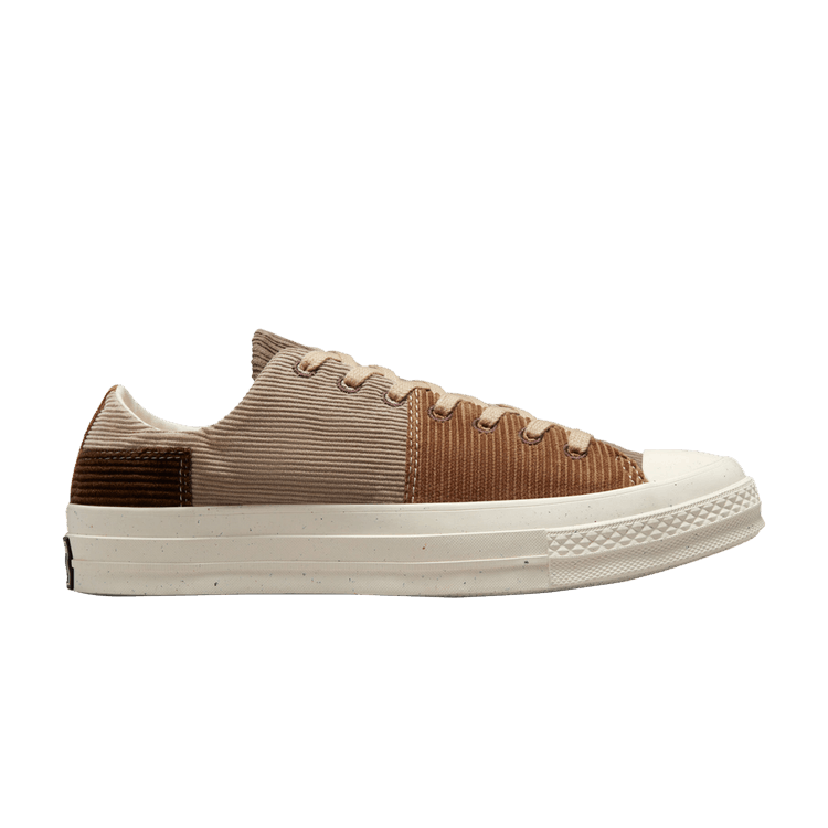 Beyond Retro x Converse Chuck 70 Low 'Upcycled Corduroy' — Tan/Brown/Egret