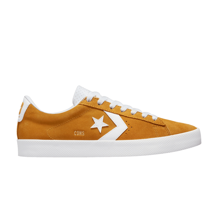 Converse Pro Leather Vulc Pro Suede Low 'Golden Sundial' — Golden Sundial/White/White