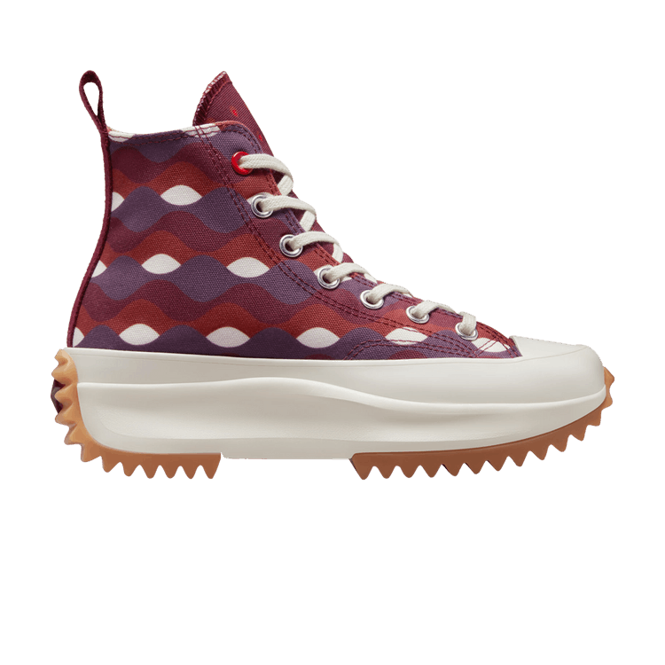 Converse Run Star Hike Platform High 'Twisted Classics - Dark Beetroot' — Dark Beetroot/Nomad Khaki
