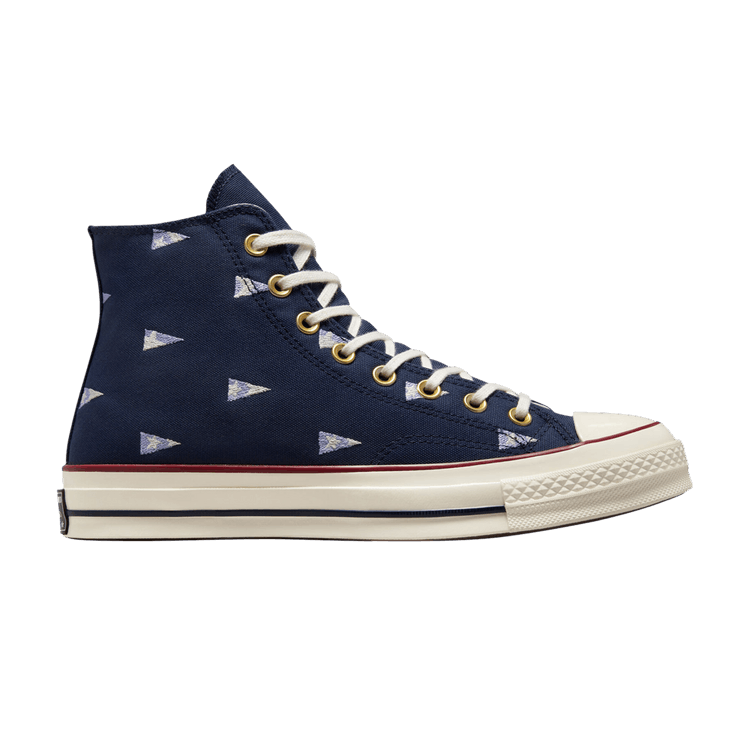 Converse Chuck 70 High 'Nautical Flag' — Navy/Ultraviolet/Egret