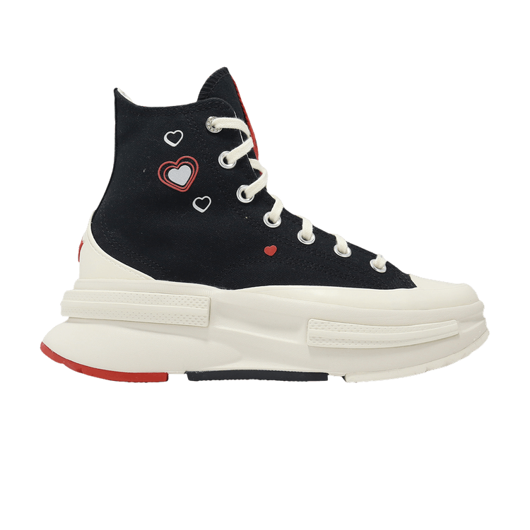 Converse Run Star Legacy CX High 'Y2K Heart' — Black/Egret/Fever Dream