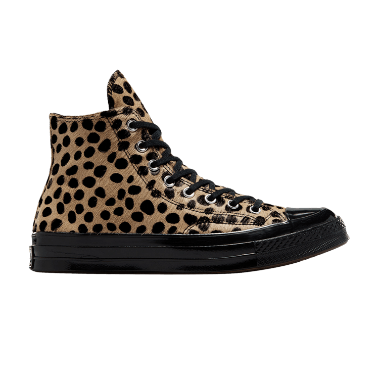Converse Chuck 70 High 'Leopard Pony Hair' — Gold/Black/White