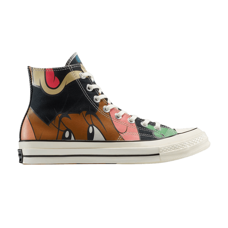 Tom & Jerry x Converse Chuck Taylor All Star High 'Oversized Print' — Black/Multi/Egret