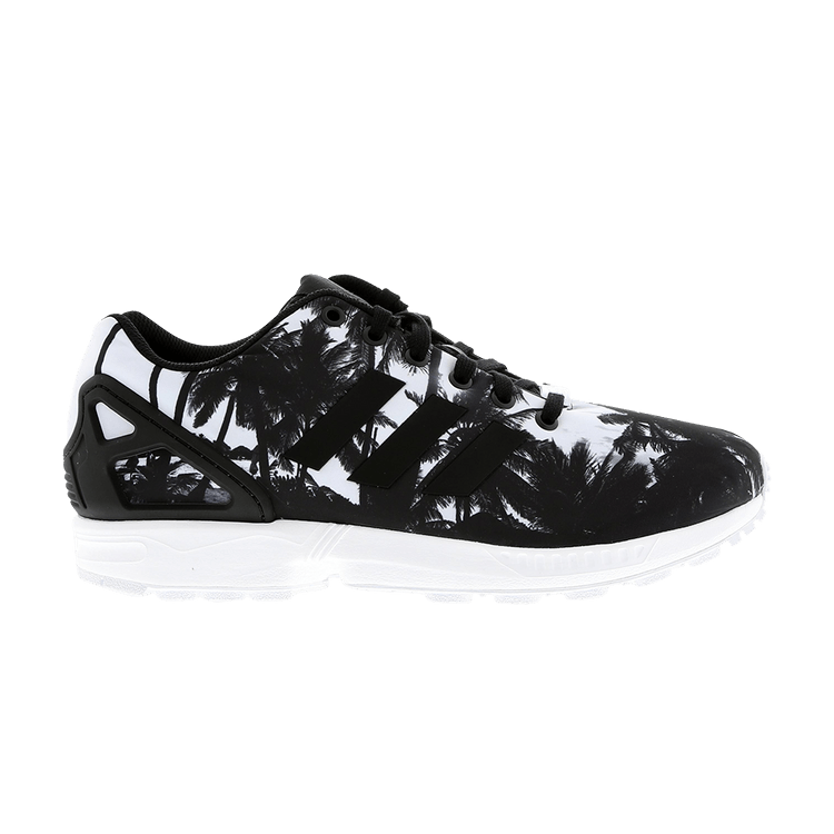 Adidas ZX Flux 'Palm Trees' — Black/White