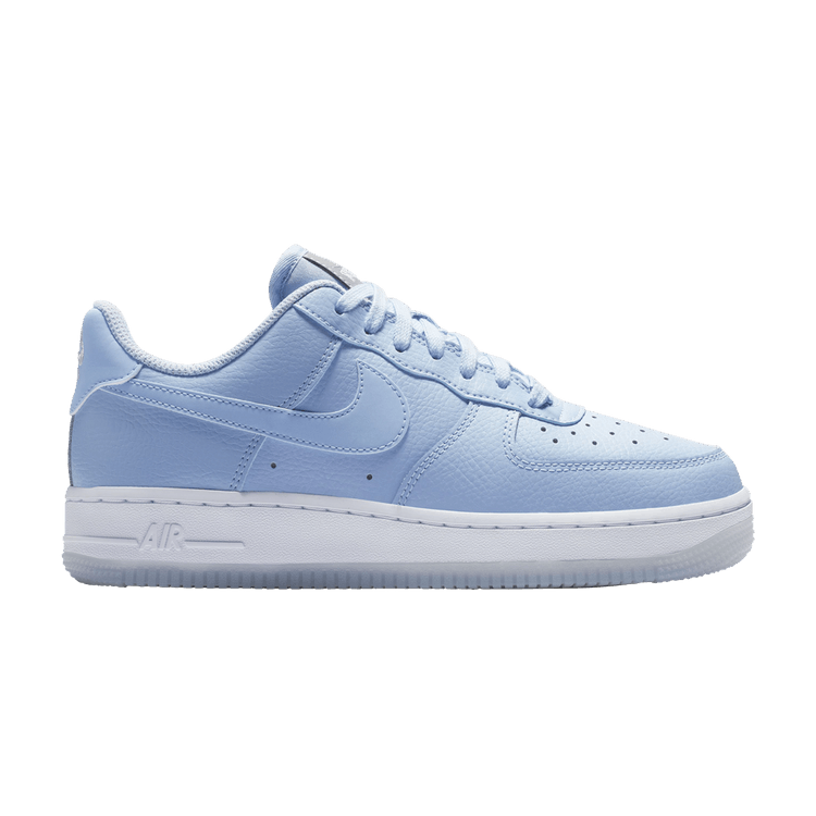 Nike Wmns Air Force 1 '07 Essential 'Essential Blue' — Aluminum/Aluminum/White/Metallic Luster