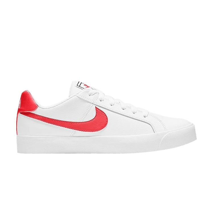 Nike Wmns Court Royale AC 'White Flash Crimson'