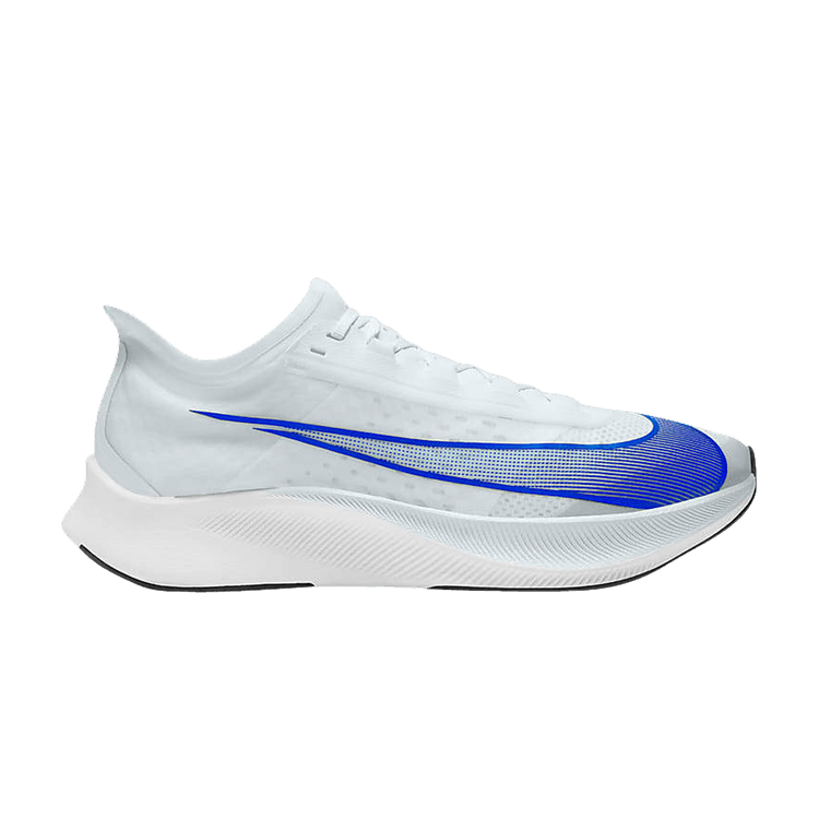 Nike Zoom Fly 3 'Pure Platinum Racer Blue'
