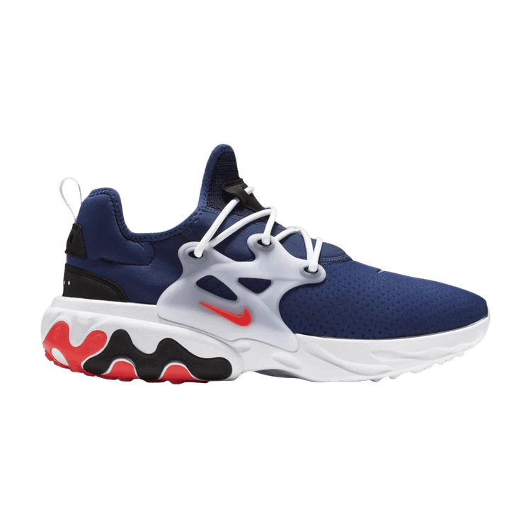 Nike React Presto 'Rabid Panda' — Blue Void/Habanero-Team Red-Black