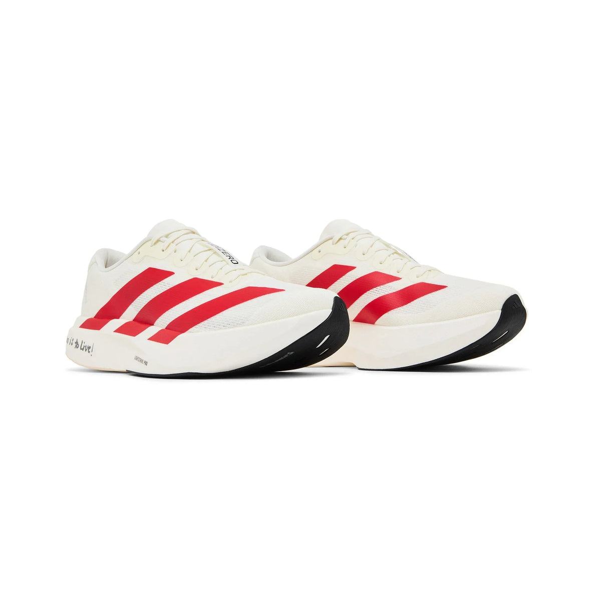 Adidas Adizero Evo SL 'Off White Better Scarlet' (2025)