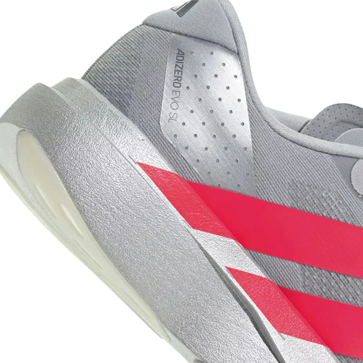 Adidas Adizero Evo SL 'Silver Metallic Lucid Red' (2025)