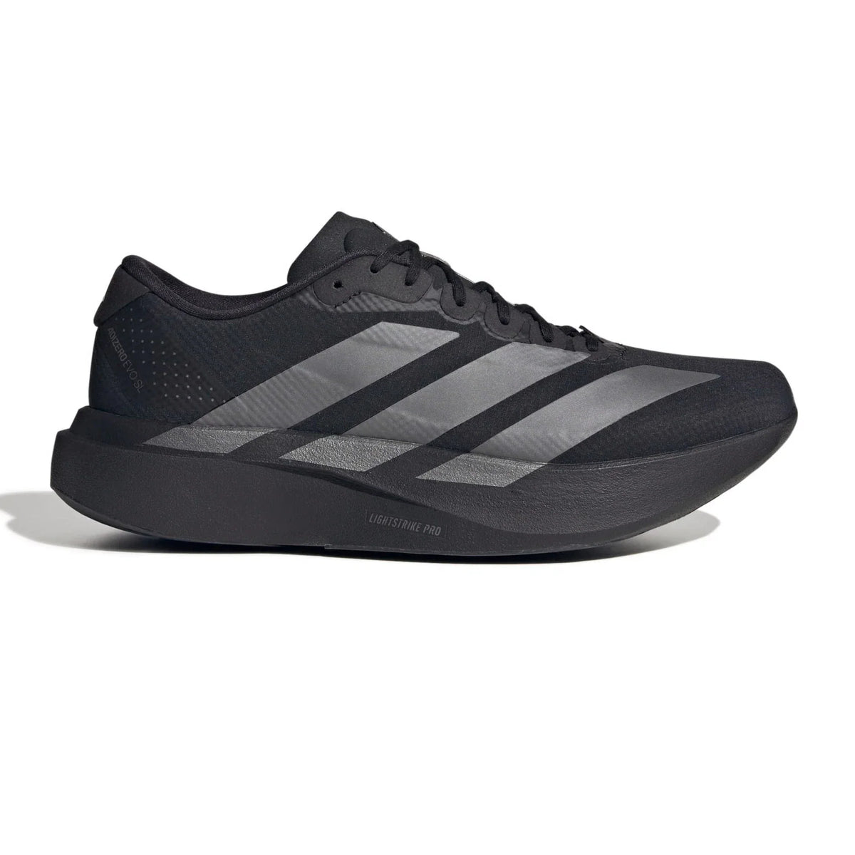 Adidas Adizero Evo SL Woven 'Core Black Iron Metallic Carbon' (2025)