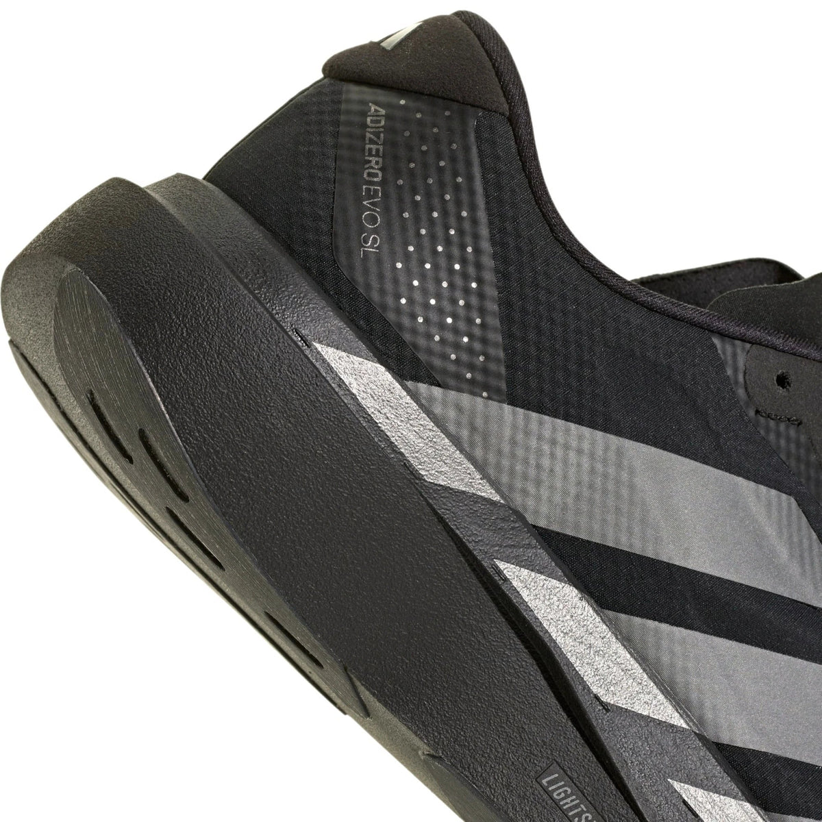 Adidas Adizero Evo SL Woven 'Core Black Iron Metallic Carbon' (2025)