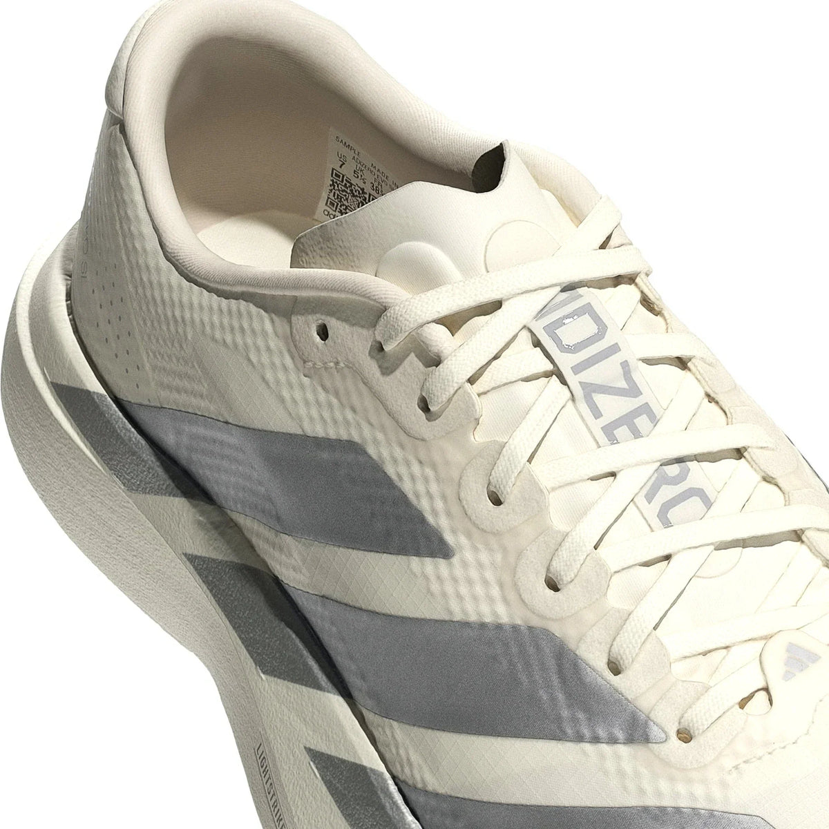 Adidas Adizero Evo SL Woven 'Core White Halo Silver' (2025)