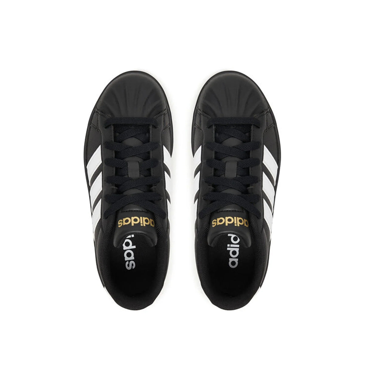 Adidas Streettalk J 'Core Black Footwear White Gold Metallic' (2025)