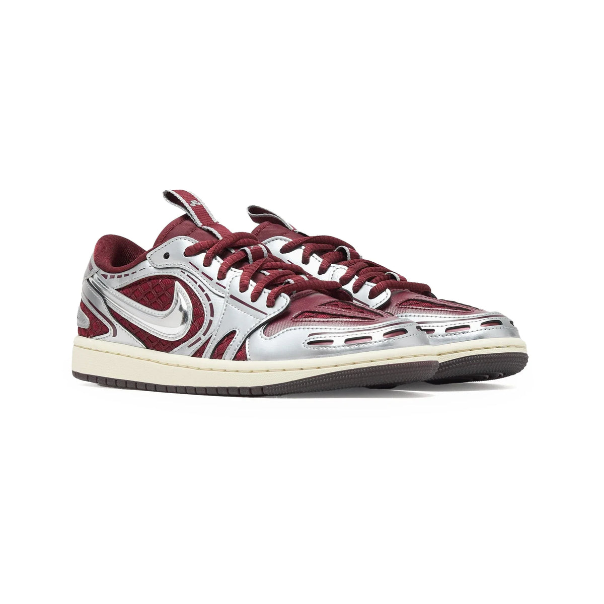 Air Jordan 1 Low Method of Make V3 'Dark Team Red Metallic Silver' Women's (2025)