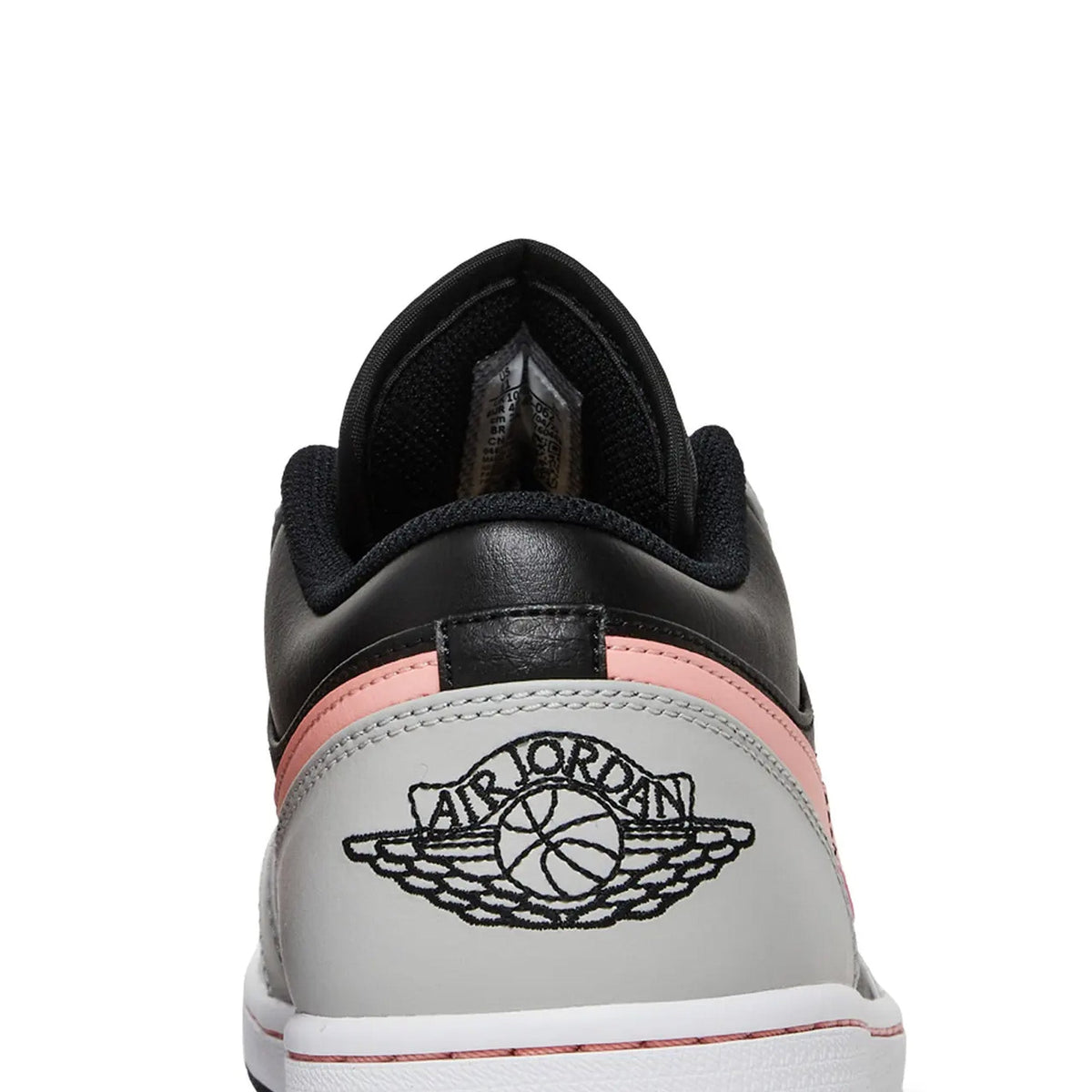 Air Jordan 1 Low 'Black Grey Pink' (2022)