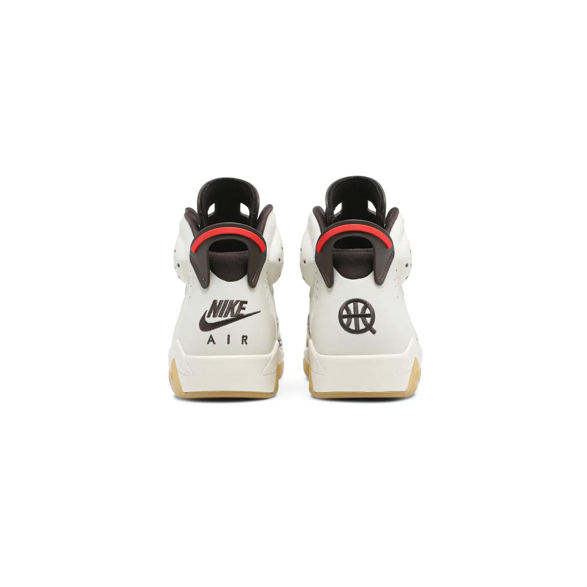 Air Jordan 6 'Quai54' - Sail Brown