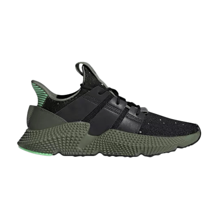 Adidas Prophere 'Black Olive' — Core Black/Core Black/Shock Lime
