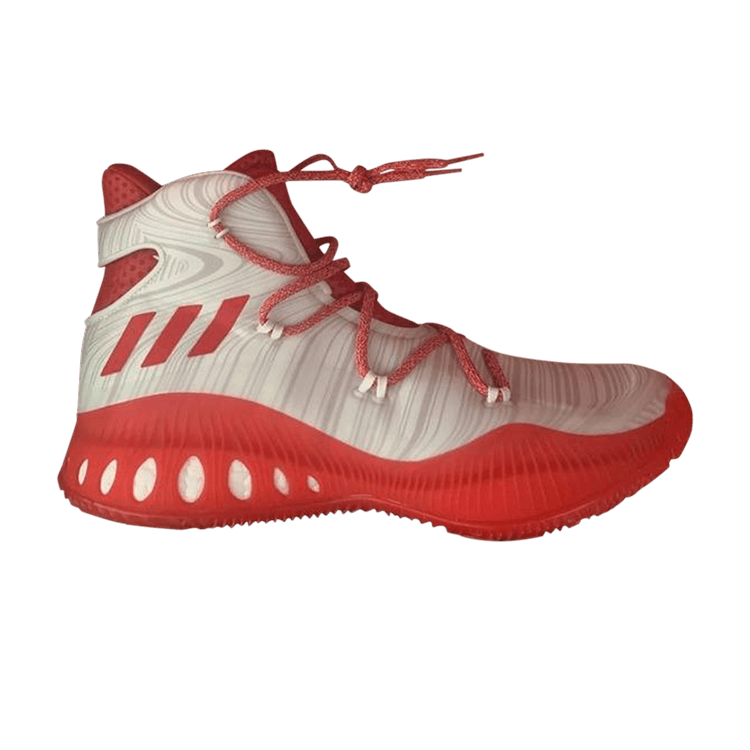 Adidas Crazy Explosive Mid NBA 'White Red' — White/Red