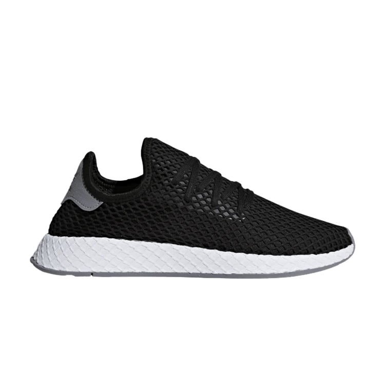 Adidas Deerupt Runner 'Core Black' — Core Black/Core Black/Solar Red