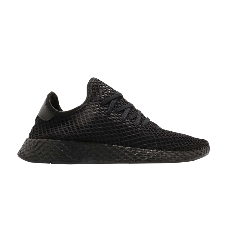 adidas Deerupt 'Double Black' — Core Black/Core Black/Footwear White