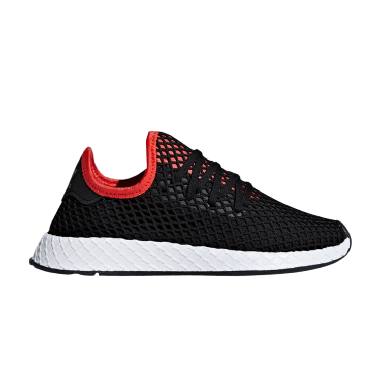 Adidas Deerupt Runner J 'Black' — Core Black/Core Black/Cloud White