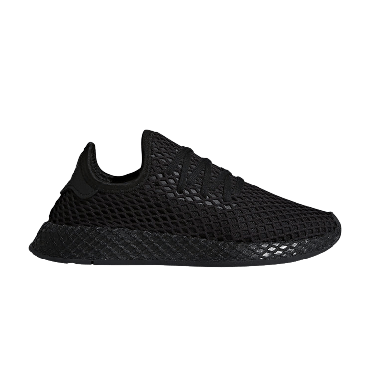 Adidas Deerupt Runner J 'Core Black' — Core Black/Core Black/Footwear White