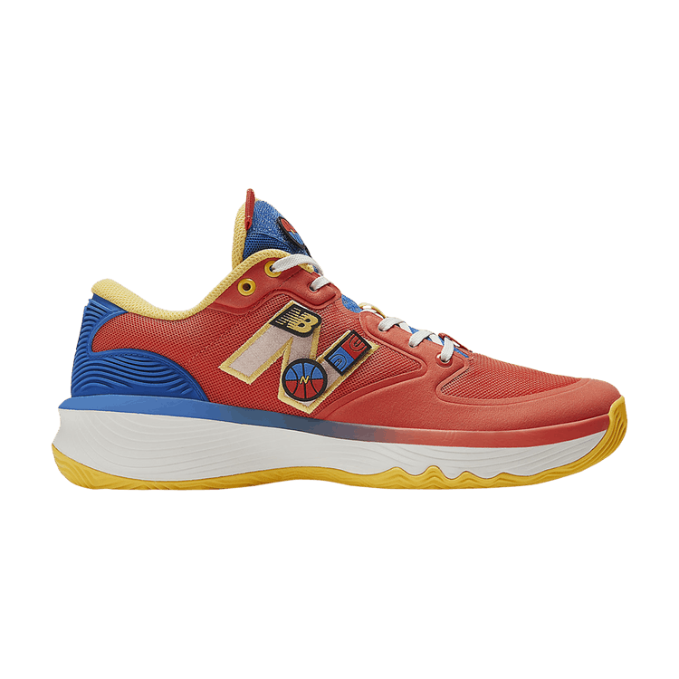 New Balance Hesi Low 'Neo Flame Cobalt' — Neo Flame/Cobalt/True Yellow