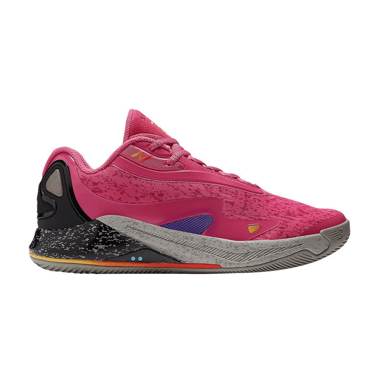 New Balance KAWHI 4 2E Wide 'Transcend Reality' — Hi-Pink/Black/Neo Flame