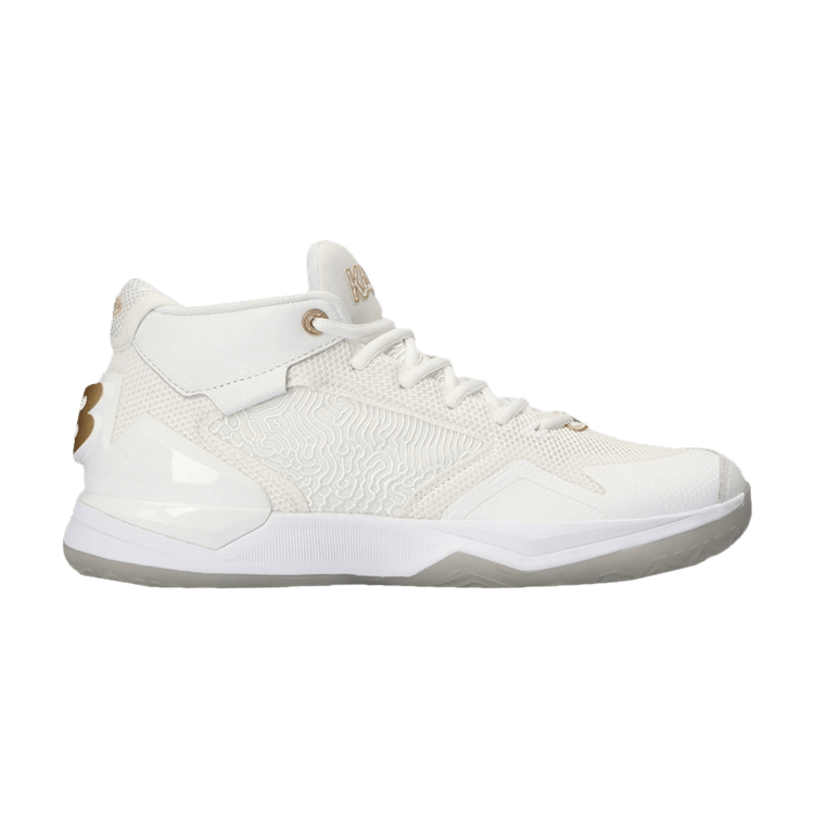 New Balance KAWHI 'Essential White' — White/White/Metallic Gold