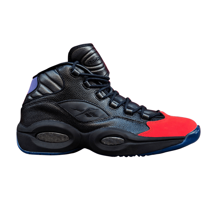 Packer x Reebok Question Mid 'Curtain Call' — Black/Red/Royal/Shark