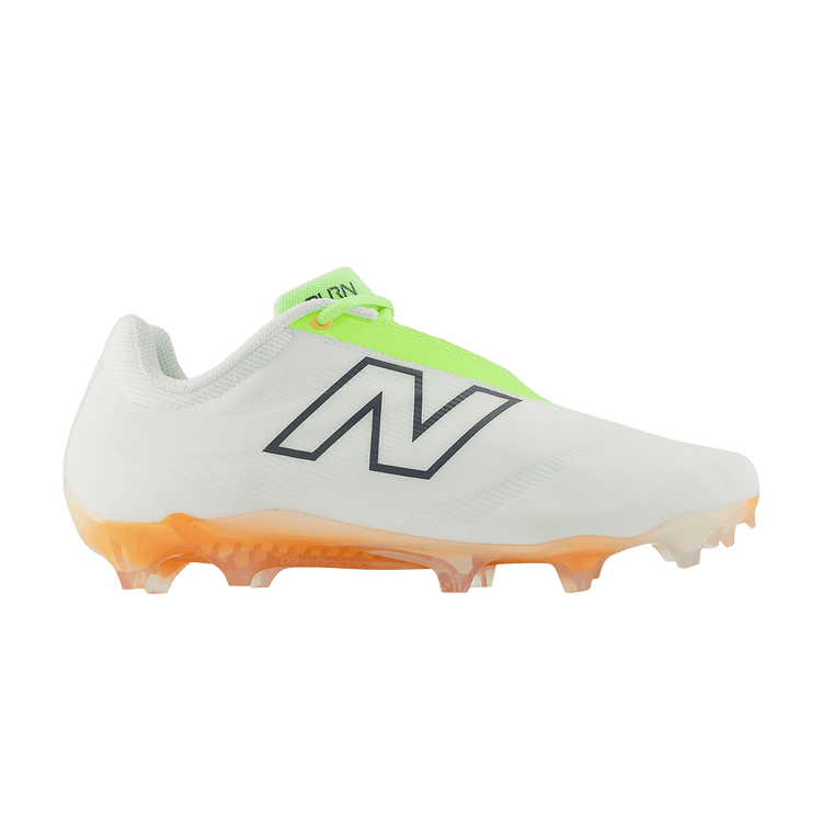 New Balance Burn X4 'White Green Orange' — White/Green/Orange
