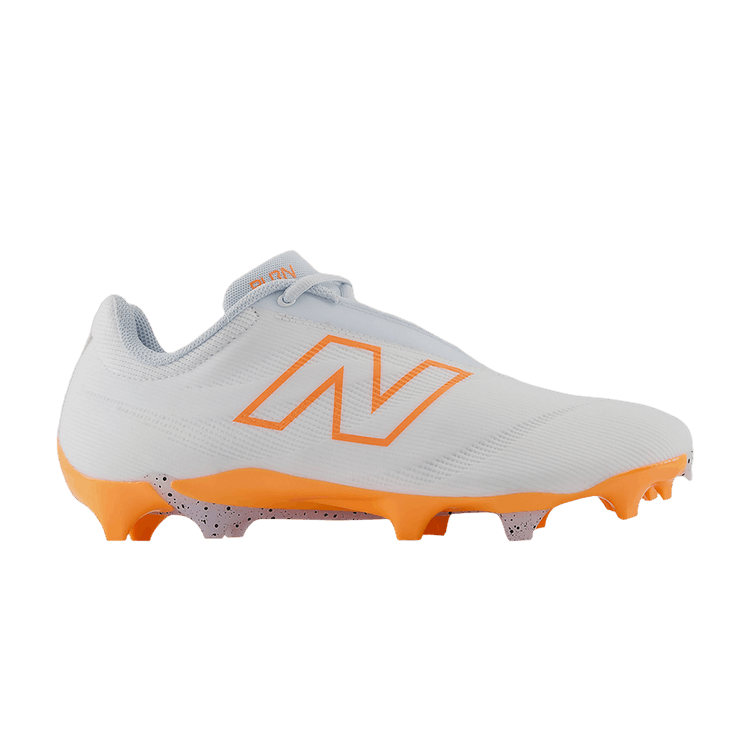 New Balance Burn X4 'White Hot Mango' — White/Hot Mango/Ice Blue