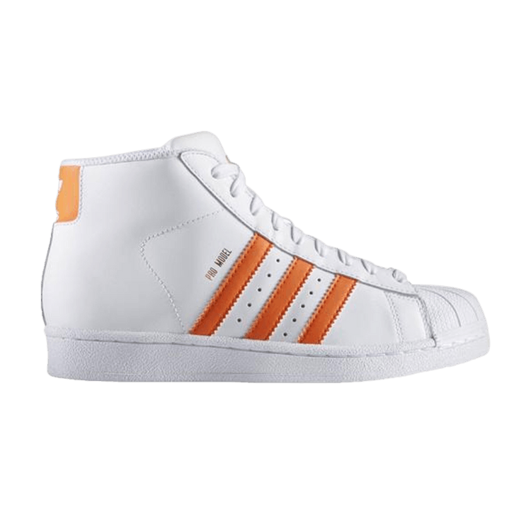 Adidas Pro Model K 'White Orange' — White/Energy Orange/Gold Metallic