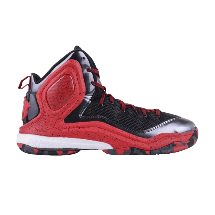 Adidas D Rose 5 Boost 'Bred' — Black/Red/White