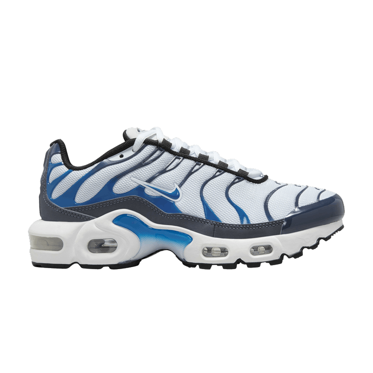Nike Air Max Plus GS 'Thunder Blue Photo Blue' — Thunder Blue/Football Grey/White/Photo Blue
