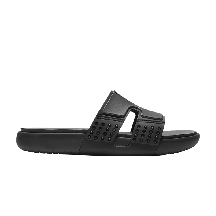 Air Jordan Hydro 8 Slide 'Black' — Black/White