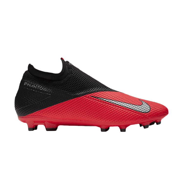 Nike Phantom Vision 2 Elite DF FG 'Laser Crimson Black' — Laser Crimson/Black/Metallic Silver (CD4161 608)