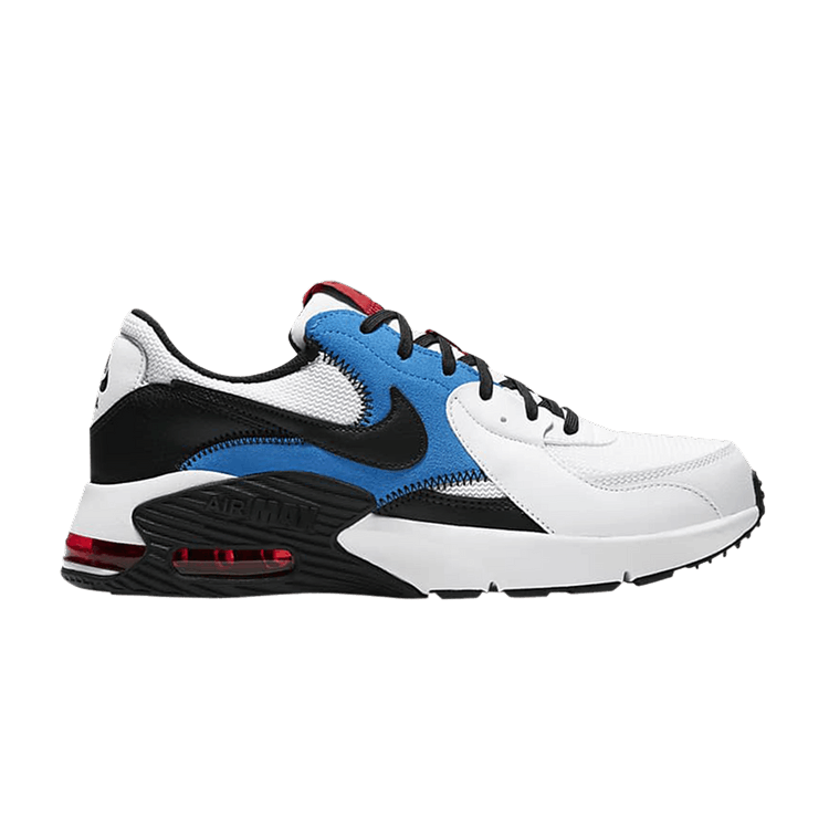 Nike Air Max Excee 'White Photo Blue' — White/University Red/Light Photo Blue/Black