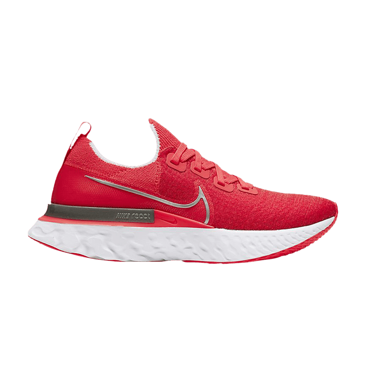 Nike Wmns React Infinity Run 'Bright Crimson' — Bright Crimson/White/Red Orbit/Metallic Silver