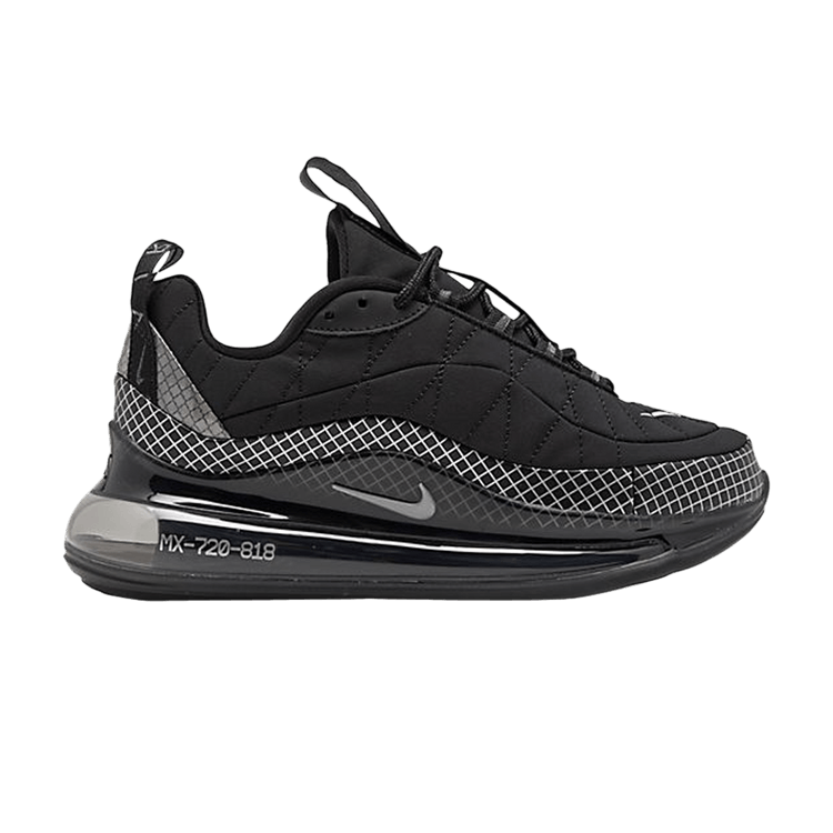 Nike MX-720-818 GS 'Black Metallic Silver'